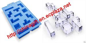 Tetris Puzzle Game Ice Cube Puzzle Tray