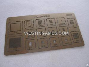 Cpu Ic Rework Bga Reballing Stencil Template For Iphone 4s Jp3006