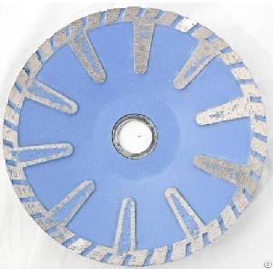 5 Inch Diamond Turbo Convex Saw Blade Granite Concrete Stone Marble Sink Cutter