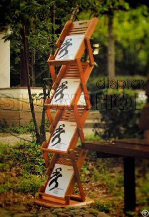 Selling Bamboo Literature Rack Model3