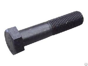 Hex Bolt Din931 Black