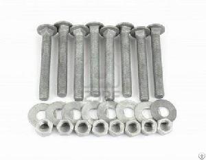 Hot Dipped Galvanized Bolt With Nut, Washer