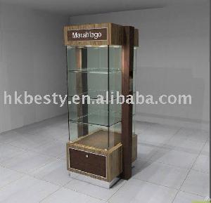 Jewelry Display Cabinet , Jewelry Glass Shelf Cabinet