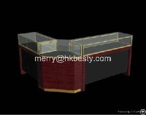 Jewelry Shop Counter Or Jewelry Shop Display Equipment With Bright Led Lighting