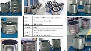 Basket Or Drum For Various Pressure Screen, Wedge Wire Or Milling On Plate