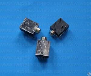 5 Pins 3.5mm Stereo Jack Socket Pcb Mount Connector Right Angle Wqp-pj3240