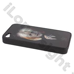 3d Handsomeboy Skull Hard Plastic Cover For Iphone 4 / 4s