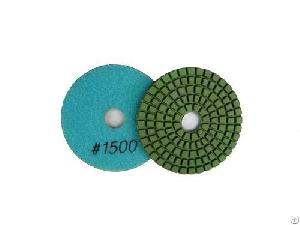 1500 wet polishing pads green colored