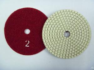 Step 2 Pads Of The 3-step White Pane Wet Polishing Pads