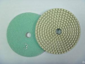 Step 3 Pads Of Three-step White Pane Wet Polishing Pads