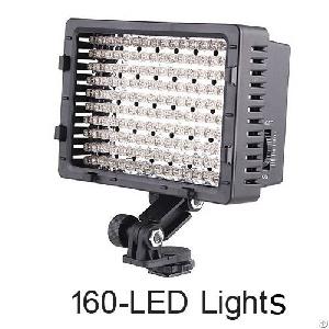 Cn-160 Led Video Light For Video Cameras Dslr Cameras Camcorders On Coollcd