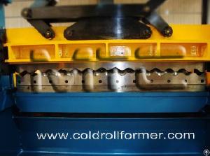 Corrugated Roof Panel Roll Forming Machine By Shanghai Mtc