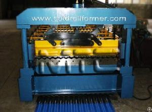 corrugated roofing roll forming machine