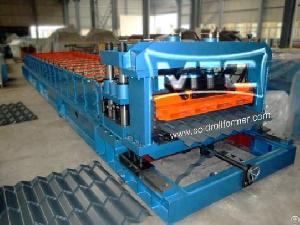 Glazed Roofing Tile Roll Forming Machine