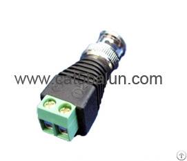 Bnc Coaxial Plug To Screw Mount