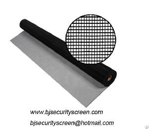 Black Coated Aluminum Fly Screen