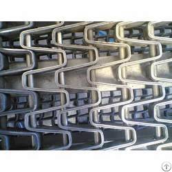 Flat Wire Belt With Side Guards