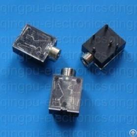 Stereo Switched 3.5mm 1 / 8 Inch Jack Sockets Wqp-pj3240