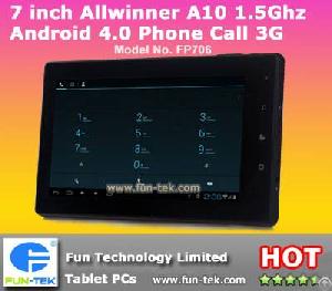 a10 phone call 7 android 4 0 allwinner tablet pc mid 1 5 ghz 4g 512mb 3g wifi hdmi 3mp webcam