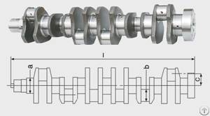 China Imported Crankshaft Yc6112zlq , 4110