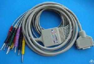 fukuda denshi 10 ecg cable autocardiner fx 3010