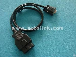 Obdii To Db9f Test Cable Bwm Benz Mazda Honda Ford Obd Adapter