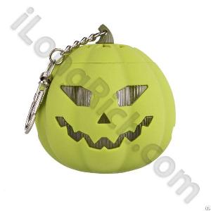 Mini Pumpkin Speaker For Iphone / Mp3-green