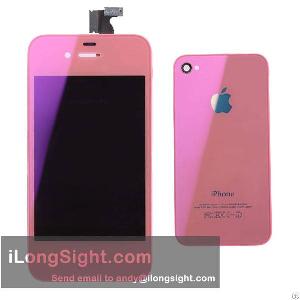 iphone 4 4s electroplated colors lcd digitizer assembly