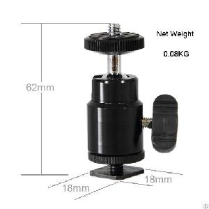 New 1 / 4 Inch Camera Hot Shoe Mount W / Additional 1 / 4 Inch Screw On Coollcd