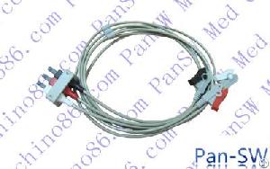 m1603a ecg leads philips