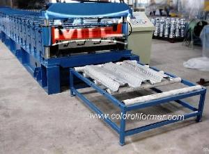 Steel Decking Floor Roll Forming Machine, Steel Decking Floor Forming Machine