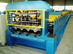 steel floor decking roll forming machine