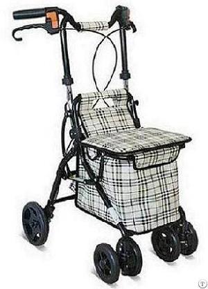 Leisure Shopping Cart 004e Fashion, Dual-use With Brake And Fixed Parking Device