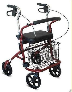 leisure trolley alj 009b brake fixed parking