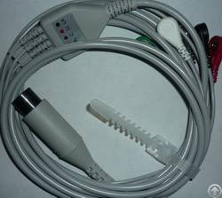 Rsd E023 One Piece Ecg Cable With 5 Leads Amp-6pin Connector