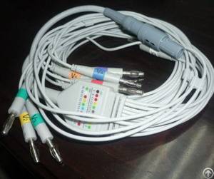 welch allyn cpr un ub d pro ecg cable 10 leads