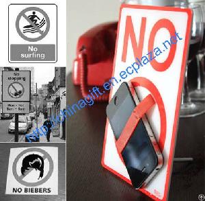 No Sign Holder