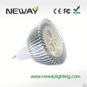 3w Mr16 Lens 12v Aluminum Led Spotlight With Ce Rohs Fcc