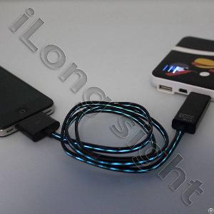 Noosy Visible Flashing Cable, Micro Usb Port, Support Charge And Data Transfer