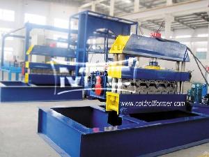 hydraulic roofing crimping curved machine