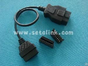 Obdii Male To Female Cable