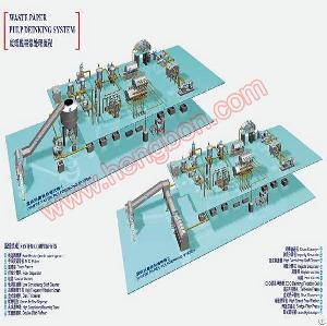 D-type Hydra Pulper System, Paper Machine