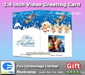 China 2.4 Inch Tft Lcd Screen Video Greeting Card Advertisng Players Giveaways Cool Eletronic Gifts