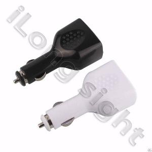 4 Ports Usb Car Charger For Iphone, Ipod Black