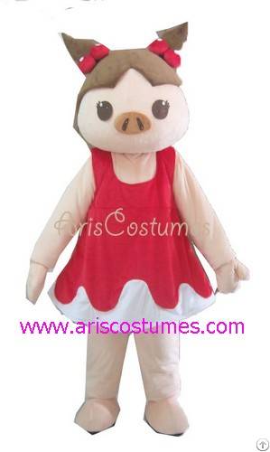 Pig Costume Advertising Mascot Custom Mascot Animal Costume