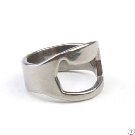 Alloy Finger Ring Style Bottle Opener 2.2cm Inner-diameter