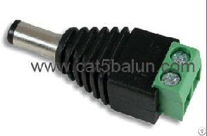 2.1mm Cctv Power Plug / Jack Screw Terminal