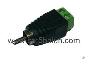 male jack connector adaptor