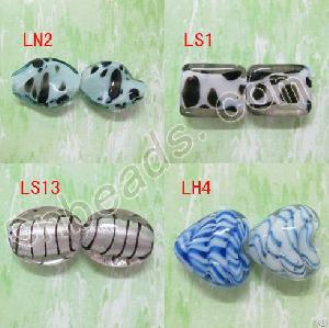 Zebra Lampwork Glass Beads 2013 Fashion Handmade Chinese Beads