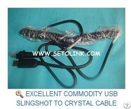 commodity usb slingshot crystal cable